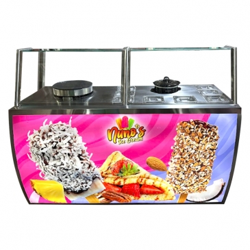 Chocolatera Crepera Luminosa con 8 insertos