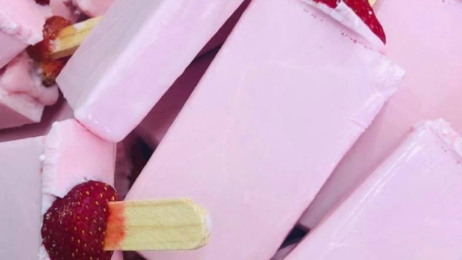 Paleta de Fresa Cremosa